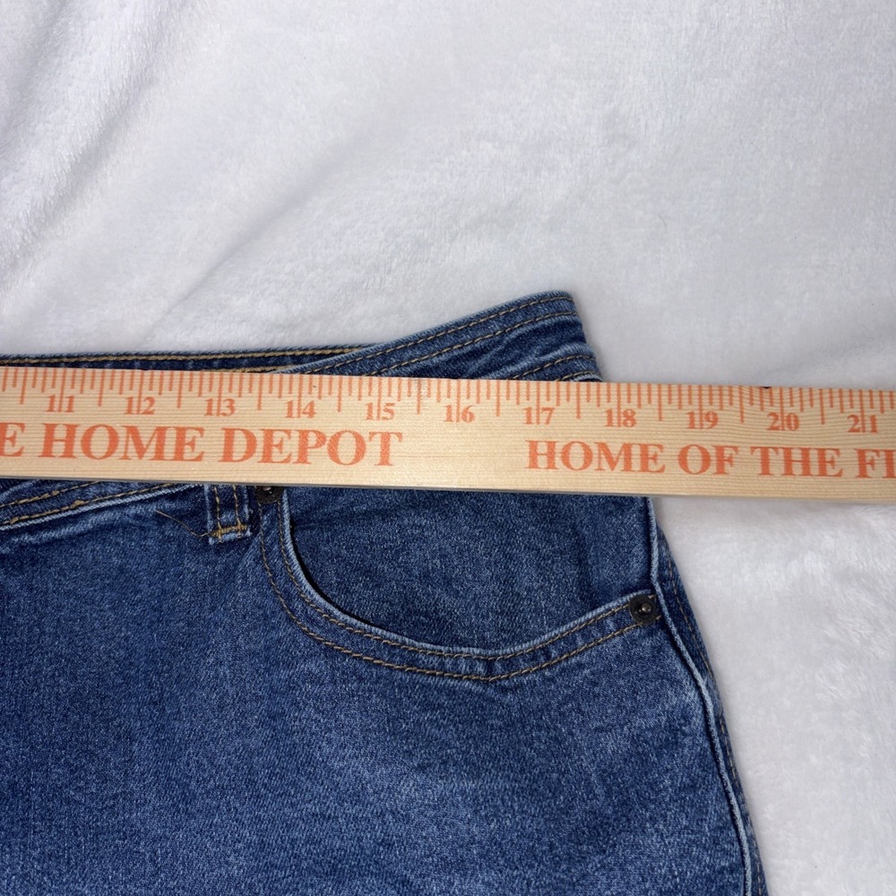 Bill Blass Jeans Woman Stretch Jeans Size 16 High Rise Mom Tapered 90s Retro EUC - Picture 7 of 11